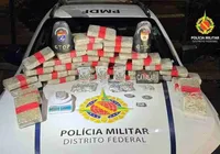 Drogas avaliadas em R$ 1 milhão são encontradas em operação da PM
