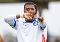 Roger faz golaço e Bahia goleia na estreia da Copa do Nordeste Sub-20