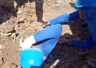 Vídeo mostra operação para resgatar trabalhador soterrado em Itabuna imagem