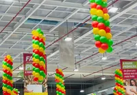 Vídeo: trabalhador fica ferido após teto de home center desabar em Salvador