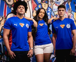 Bahia e Puma lançam uniforme especial inspirado no personagem Superman