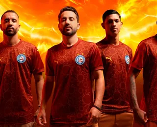 Bahia lança camisa vermelha em homenagem a Glauber Rocha; veja