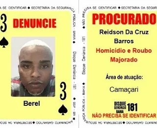 Baralho do Crime: integrante de facção, Berel é o novo 3 de Espadas