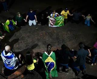 Bolsonaro no STF: bolsonaristas fazem vigília antes de julgamento