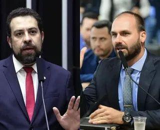 Boulos pede expulsão de Eduardo Bolsonaro da Polícia Federal; entenda