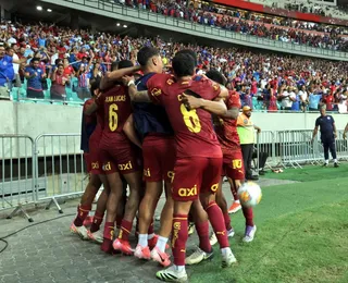 Com gol de Tiago, Bahia bate Ceará e é finalista da Copa do Nordeste