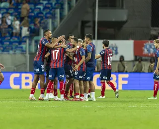 Confira o desempenho do Bahia na Copa do Brasil contra as equipes das quartas