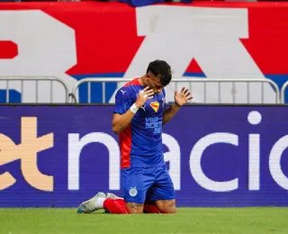 Desencantou! Lucho Rodríguez chega à artilharia do Bahia na temporada