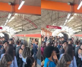 Falha no Metrô: linha 1 para e estações ficam lotadas; veja vídeo