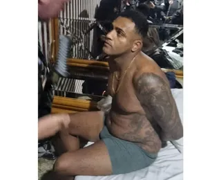 Gorila, chefão do Comando Vermelho, é preso de cueca dentro de motel