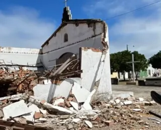 Milagre? Igreja desaba e imagem de Jesus fica intacta