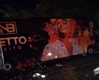 Ônibus do cantor Netto Brito se envolve em grave acidente com morte