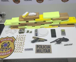 Mais de 20 kg de cocaína são apreendidos durante operação em Barreiras