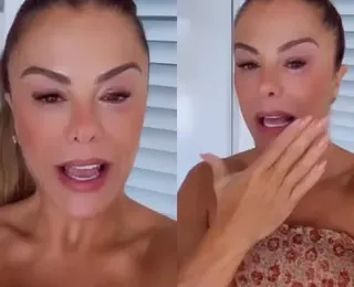 Esposa de sertanejo surge com olho inchado; descubra motivo