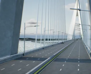 Ponte Salvador–Itaparica terá pistas que mudam conforme trânsito; veja