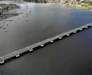 VLT de Salvador avança com restauração de ponte na Av. Suburbana