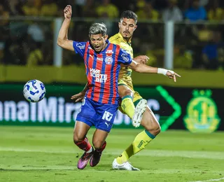 Pulga, do Bahia, volta a se machucar depois de um mês fora por lesão