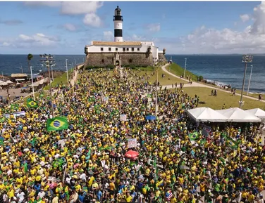 Farol da Barra será palco de ato contra governo Lula em Salvador - Imagem