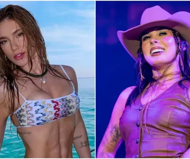 O que rolou? Virginia e Ana Castela se encontram no mesmo camarote - Imagem