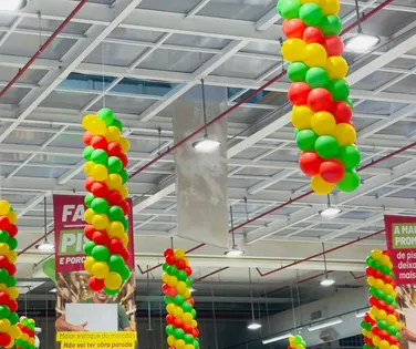 Vídeo: trabalhador fica ferido após teto de home center desabar em Salvador - Imagem