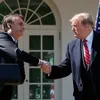 Trump reage à condenação de Bolsonaro por golpe de Estado: "Surpreso" - Imagem