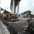 Caminhão de gás explode e mata 13 pessoas no México imagem