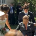 Faustão aparece de cadeira de rodas no casamento da filha imagem