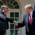 Trump reage à condenação de Bolsonaro por golpe de Estado: "Surpreso" imagem