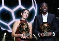 Dembelé bola de ouro; brasileiros perdem todas as categorias