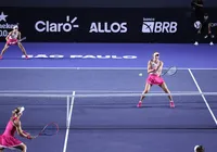 Em duelo de brasileiras, Bia Haddad cai nas duplas no SP Open