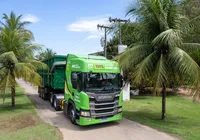 Empresa investe R$ 20 milhões em frota de caminhões movidos a biometano imagem
