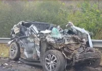 Engavetamento entre 4 veículos deixa um morto e três feridos em Jequié