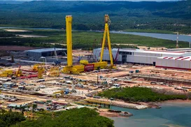 Bahia deve gerar 6 mil novos empregos para construção de seis navios no Estaleiro Enseada - Imagem