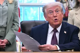 Censura? Trump promete processo bilionário contra jornal americano - Imagem
