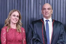 Mulher de Alexandre de Moraes tinha contrato de R$ 129 milhões com o Banco Master - Imagem