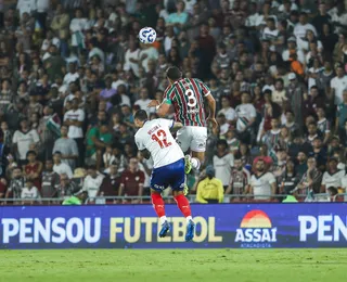 Fim do sonho! Apático, Bahia sucumbe ao Fluminense e dá adeus à Copa do Brasil