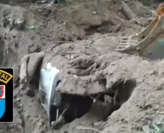 Carro de desaparecidos após cobrança de dívida é encontrado enterrado