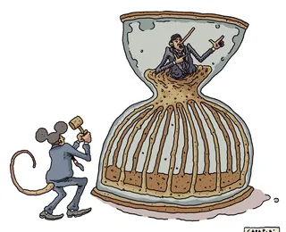 Charge do dia 8 de setembro