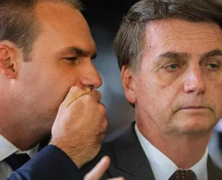 Bolsonaro pede para que Eduardo “feche a boca” para não prejudicá-lo
