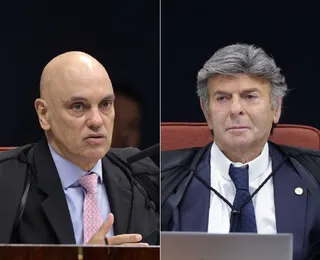 Moraes e Fux se estranham durante julgamento de Bolsonaro