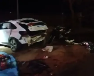 Pai, mãe e quatro filhos morrem em acidente grave em estrada