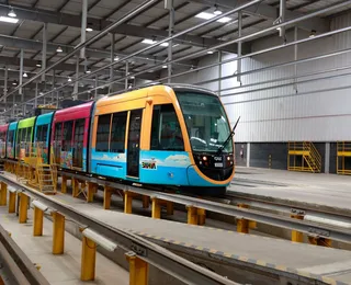 VLT de Salvador: primeiro trem já data exata para chegar na capital baiana