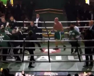 Vídeo: luta entre Popó e Wanderlei termina em pancadaria generalizada