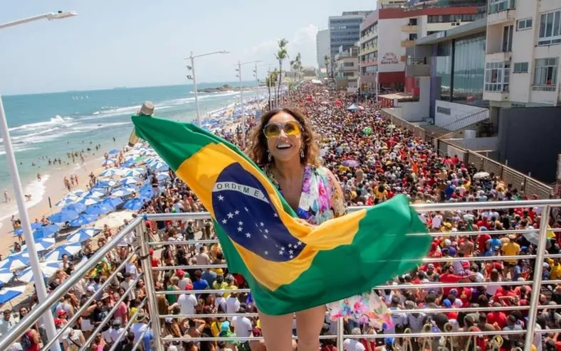 Daniela Mercury cobra STF por demora em ação contra Eduardo Bolsonaro - Imagem