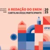 Redação do Enem 2025: veja dicas e orientações em cartilha nacional - Imagem