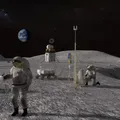 Corrida espacial: EUA vão instalar reator nuclear em base lunar imagem
