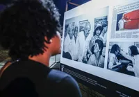 Amantes do cinema baiano enaltecem exposição do CEDOC no Open Air