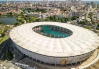 Bahia x Grêmio marca estreia do novo gramado da Fonte Nova; veja imagem