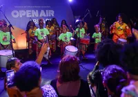 Banda Didá encerra Open Air Brasil com ação recreativa para crianças
