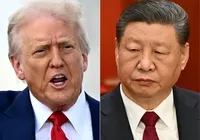 China chama tarifas de Trump de 'hipócritas' e ameaça resposta aos EUA imagem